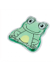 relaxdays 4 x Kühlpads Kinder "Frosch" in Grün