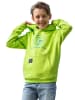 SCHIETWETTER SCHIETWETTER Hoodie Logoprint Toni in lime/azuro