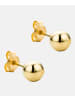 Vanlere Ohrstecker aus 375 Gelbgold