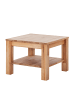 home24 home24 Couchtisch aus Massivholz in Kernbuche - 60 x 60 x 45 cm in Kernbuche