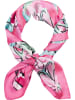 styleBREAKER Halstuch mit Palmen Print Popart Style in Pink