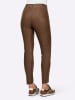 Heine Lederimitat-Leggings in braun