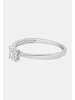 Diamant Exquis Ring aus 585 Weißgold mit Diamant