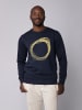 wat? Apparel Sweatshirt Kreis in Dunkelblau