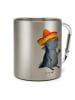 Mr. & Mrs. Panda Becher Axolotl Tequila ohne Spruch in Silber