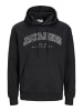 JACK & JONES PLUS Kapuzenpullover in Black