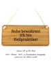 Mr. & Mrs. Panda Infotafel Heilpraktiker mit Spruch in Keine Angabe