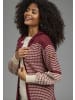 Kangaroos Kapuzenstrickjacke in bordeaux