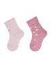 Sterntaler ABS Socken 2er-Pack Ballerina in rose