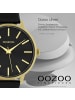 Oozoo Analog-Armbanduhr Oozoo Timepieces schwarz groß (ca. 42mm)