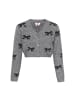 myMo Women Cardigan in grey melange