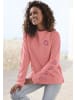 ELBSAND Sweatshirt in koralle meliert