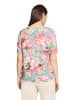 Betty Barclay Casual-Shirt mit Tunnelzug in Mint/Rosé