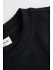 Coccodrillo Baumwoll-T-Shirt mit kurzen Ärmeln in schwarz