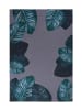 Kenda Sand Kurzflor Teppich Tropical 125 in schwarz - grün - rechteckig