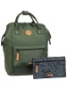 Cabaia Rucksack Adventurer Recycled Oxford Medium in Coromandel