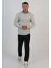 SikSilk Langarmshirt Marl in White