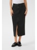 Kaffe Rock KAcarly Regular fit in Black Washed Denim