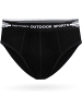 Normani Outdoor Sports Normani Outdoor Sports 3er Pack Herren Merino Slip in Schwarz