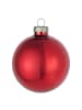 Butlers Weihnachtskugel HANG ON 6er-Set in Rot