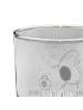 Mr. & Mrs. Panda Tumbler Glas Avocado Tanzen mit Spruch in Transparent