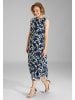 SWING Abendkleid in marine ecru - 0001