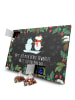 Mr. & Mrs. Panda Tee Adventskalender Einhorn Schneemann mit Spruch in Kreidetafel