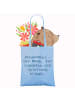Mr. & Mrs. Panda Shopping Tasche Spruch Patenonkel Geschenk mit ... in Sky Blue