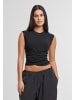 Urban Classics Cropped T-Shirts in black