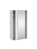 ebuy24 Schiebetürenschrank Como (2-türig) Weiß 119 x 67 cm