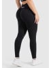 SMILODOX Leggings Cetrina Scrunch in Schwarz