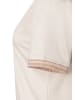 More & More stylishes Kurzarmshirt in powder creme