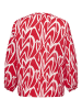 ONLY Carmakoma Tunika-Oberteil in High Risk Red