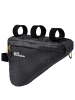 Jack Wolfskin Morobbia Triangle Bag - Rahmentasche (Bikepacking) 27 cm (flash black) in flash black