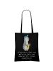 Mr. & Mrs. Panda Shopping Bag Elektriker Helden mit Spruch in Schwarz