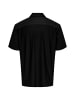 Only&Sons Kurzarmhemd 'Kari' in schwarz