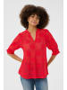 CULTURE Langarm-Bluse CUolu Relaxed fit in Racing Red