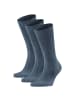 Falke Socken 3er Pack in Blau mel.