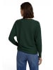 Zero  Strickpullover mit Fledermausärmeln in Green Forest