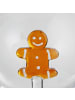 Butlers Glaskugel HANG ON Lebkuchenmann in Transparent