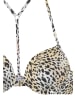 LASCANA Push-Up-Bikini in Tierdruck