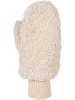 styleBREAKER Teddyfleece Fausthandschuhe in Beige