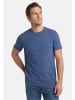 Redmond T-Shirt Basic in Jeansblau