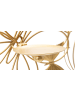 Mauro Ferretti Wandkerzenhalter aus goldenem Metall, 61 x 12 x 34 cm