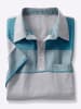 WITT WEIDEN Kurzarm-Poloshirt in topas-steingrau