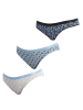 DIM 3er-Set: Pantys in Blue