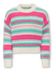 KIDS ONLY Pullover KOGALYS/SA LIFE LS STRIPE O-NECK CP KNT in birch