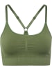 Hummel Hummel T-Shirt Hmlmt Yoga Damen Dehnbarem Atmungsaktiv Schnelltrocknend Nahtlosen in DEEP LICHEN GREEN