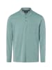 Ragman Langarm-Poloshirt - bügelleicht in lind - 0012