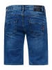 Rusty Neal Royal Blue Used Jeans Shorts "TUSCOR" in Blau